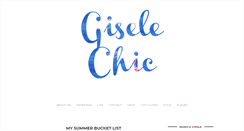 Desktop Screenshot of giselechic.com